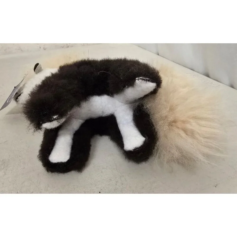 Handcrafted Alpaca Wool Stuffed Animal By Crystal Lake Alpacas - Picture 6 of 7